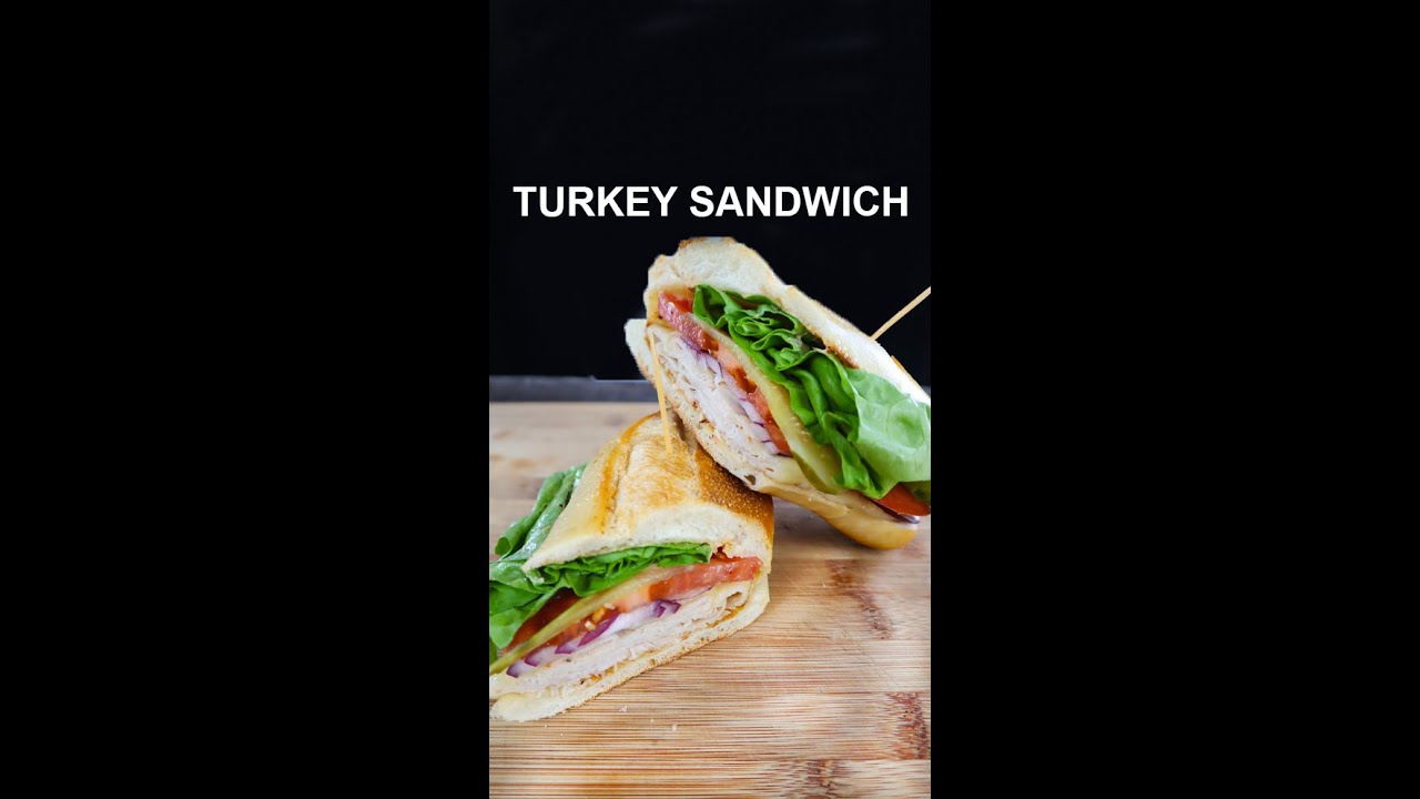 The Best Turkey Sandwich Recipe #shorts