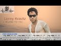 Lenny kravitz  i belong to you drum score