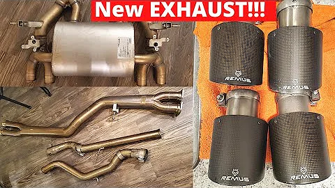 How to Install Active Autowerke Midpipe & Remus Axle Back Sport Exhaust on F80 BMW M3/M4