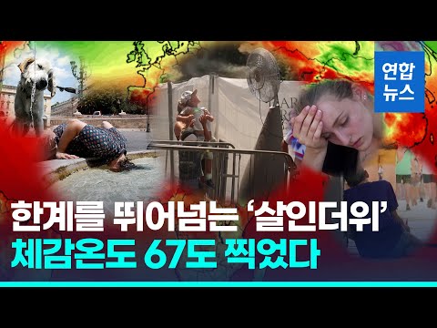 목숨 위태로운 수준 펄펄 끓는 북반구 이란 체감온도 67도 연합뉴스 Yonhapnews 