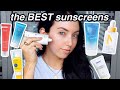 The BEST Face Sunscreens 2021! Non-greasy, no white cast, all price points! SPF