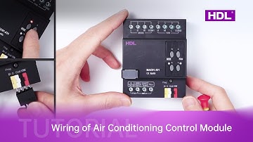 16. Air Conditioning Control Module Wiring: Climate Control in Buspro