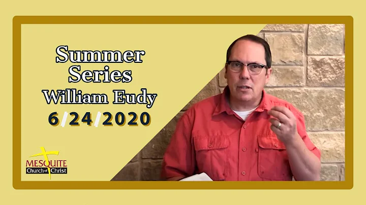 Summer Series 2020 - William Eudy: Peace