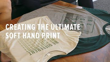Creating the Softest T shirt — Soft Hand Screen Printing