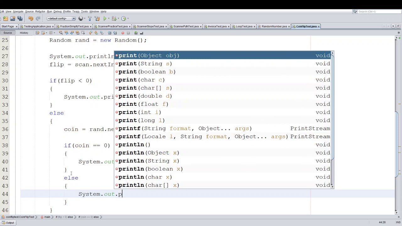 Java Coin Flip with Theoretical Probability YouTube