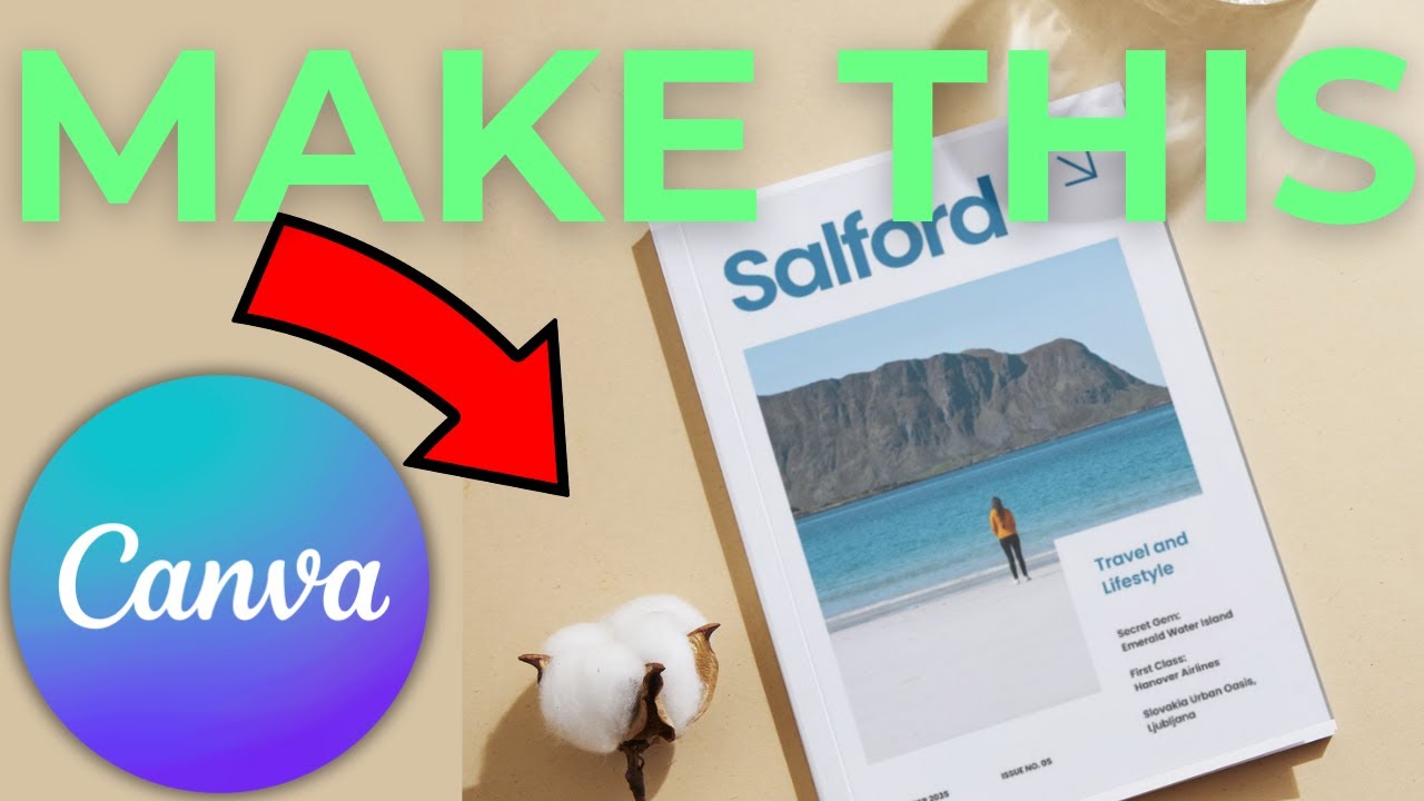 How to Create a Canva Magazine Cover/Mockup | Step-by-Step Guide - YouTube