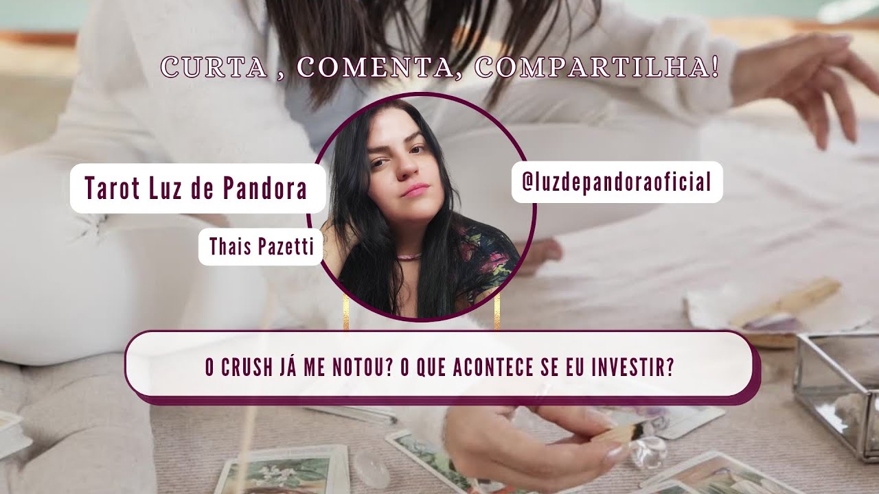 ESSE CRUSH JA ME NOTOU? 💅🏻❤️‍🔥💥O QUE ACONTECE SE EU INVESTIR? 👀🔮💜