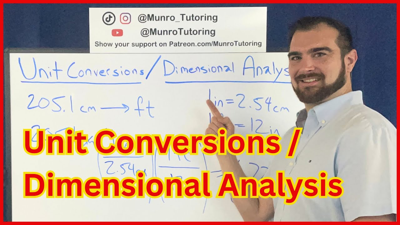 Unit Conversions & Dimensional Analysis Made Easy | Free Chemistry Lesson
