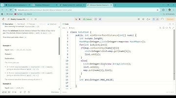 LeetCode 3761: Minimum Absolute Distance Between Mirror Pairs – Explained