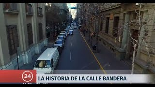 Calle Bandera será peatonal entre Moneda y Compañía | 24 Horas TVN Chile