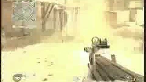 Call of Duty 4-Invisible Man Glitch