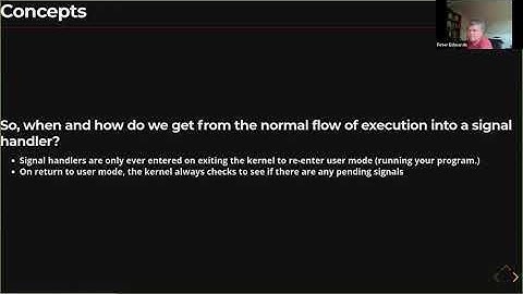 "The ins and outs of signal handlers" by Peter Edwards