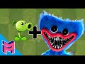 Plants VS Zombies poppy playtime Animation Huggy Wuggy + Peashooter