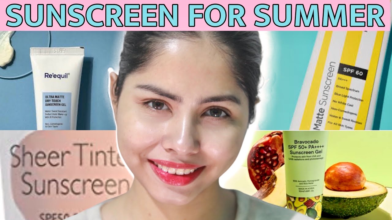 I Tried 5 Popular Indian Sunscreens  Re'equil, Cipla, Sunscoop, Quench,  Aveil 