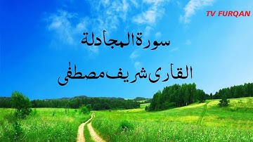 Sharif Mustafa | Surah Al-Mujadilah سورة المجادلة with Urdu/English translation