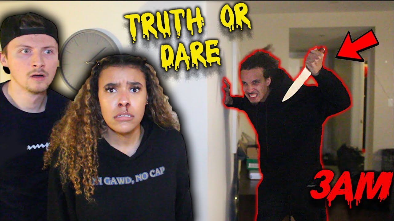 Do Not Play Truth Or Dare At 3am DO NOT PLAY TRUTH OR DARE AT 3AM (WE ALMOST DIED!!) - YouTube