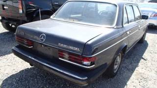 1985 Mercedes 300D 4 Door Sedan Parts Car Parting Out #1462-1 Fix your car OEM