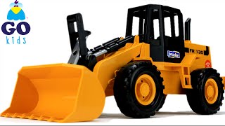 Abcd Alphabet Song - Toy Diggerfront Loader - Nursery Rhyme Trucks - Gokids