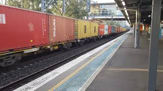 CM3313 CM3316 CM3310 Lead QUBE 5112 from Werris Creek to Port Botany