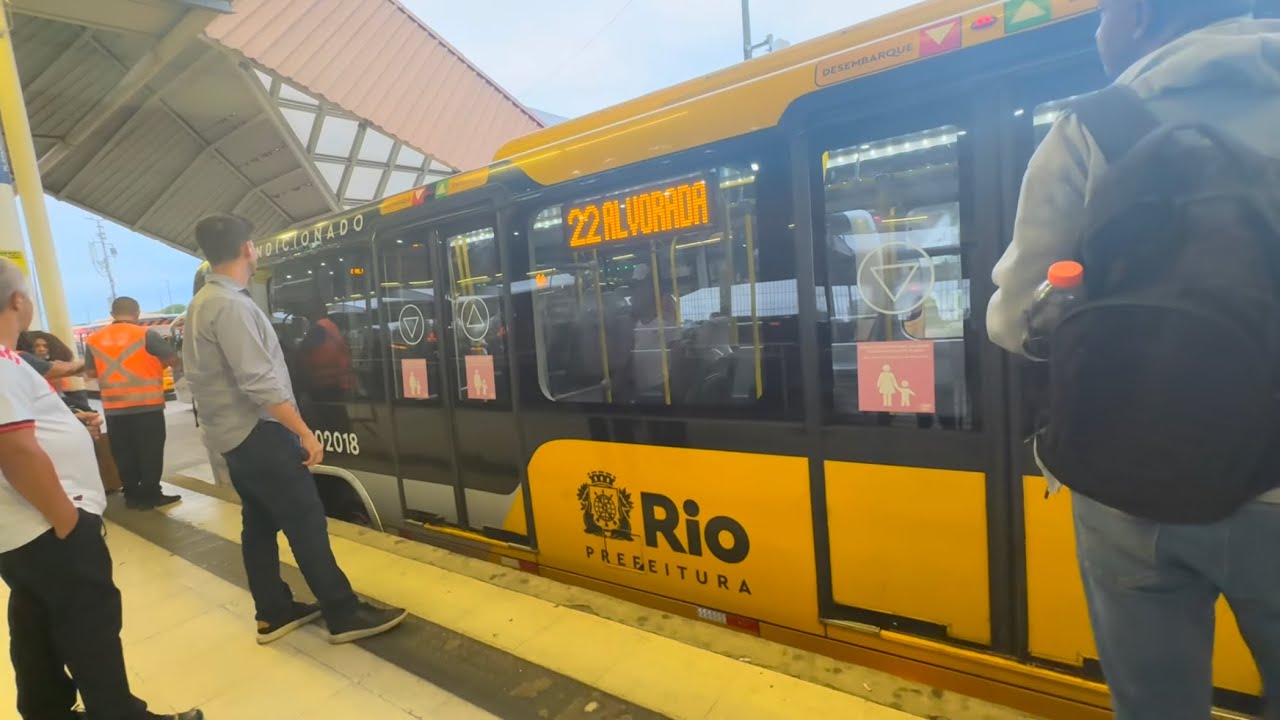 BRT Mobi-RIO | Linha 22 - Do Terminal Alvorada ao Jardim Oceânico (Parador)
