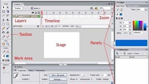 Materi Pengenalan Macromedia Flash 8 Tutorial