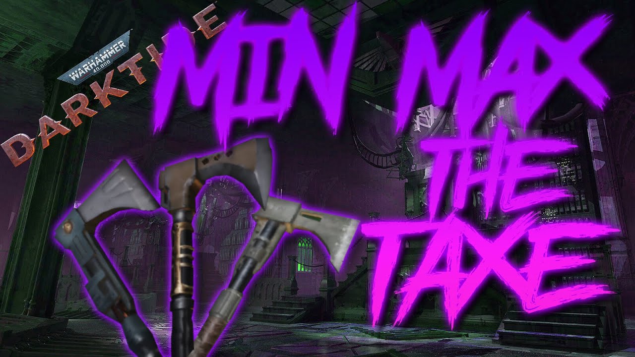 TAC-AXE Min-Max! How to Build and Wield this S Tier Weapon - Darktide