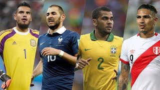 Cracks que se Perderán el Mundial Rusia 2018 FT. David Luiz, Benzema, Paolo, Romero, Morata, &amp; Mas