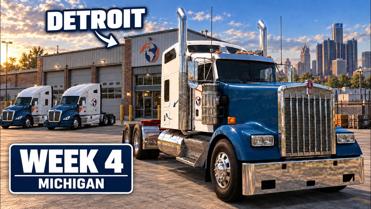 I Spent $1,000,000 Expanding My Trucking Empire Into Michigan!
