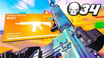 new NO RECOIL M4A1 in WARZONE 😍(BEST M4A1 CLASS for WARZONE)
