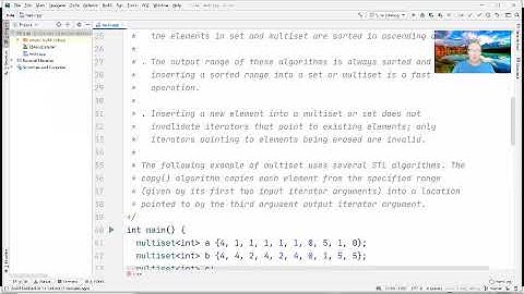 The C++ STL multiset Container