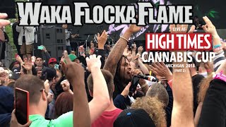 Waka Flocka live at High Times Cannabis Cup Michigan 2018 (Part 2)
