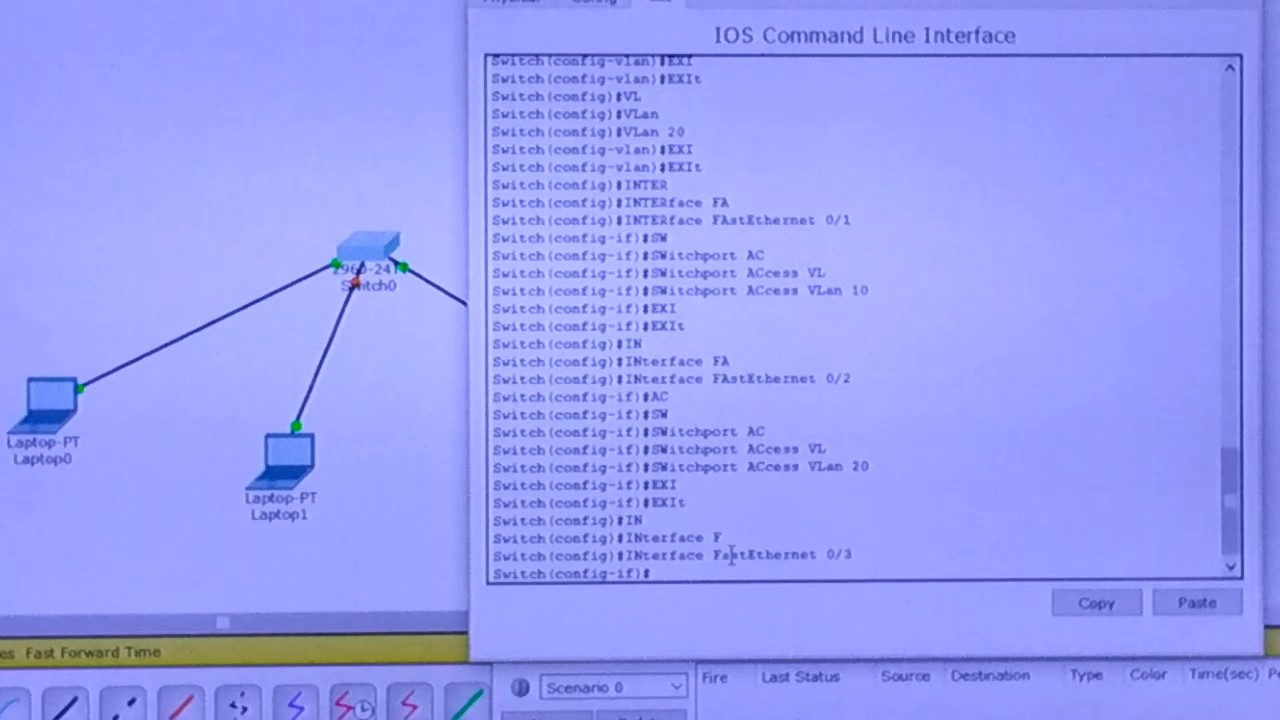 How To Configure Vlan In Cisco Catalyst 2960 In Packet Tracer YouTube