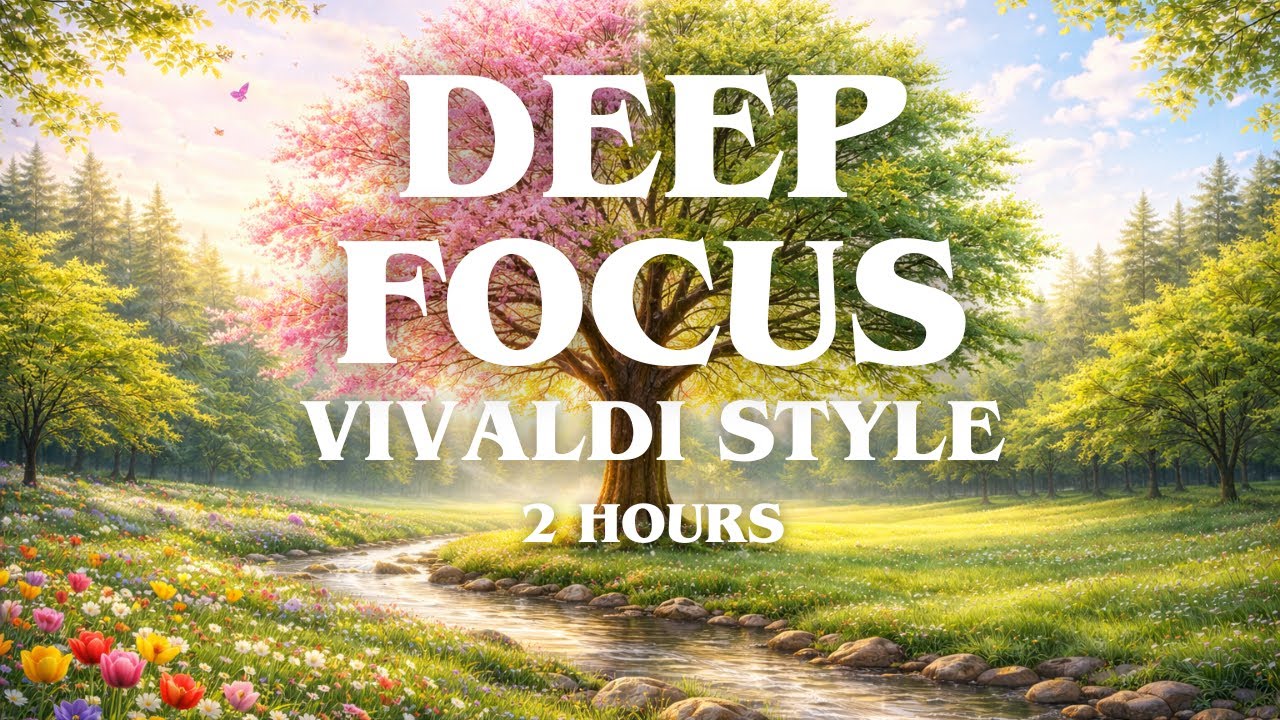 Deep Focus Vivaldi: 2-Hour Spring & Summer Classical Music for Studying