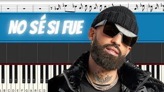 Vídeo de No Sé Si Fue