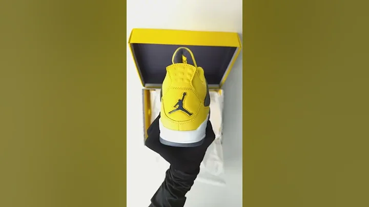 Jordan 4 Retro Lightning (2021) Review - CT8527-700 [Sneakers Unboxing] #shorts