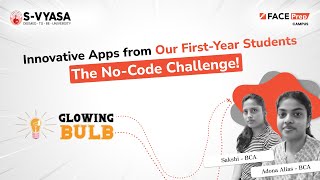 Glowing Bulb App | No Coding | App Building I BCA | S-Vyasa University I Bangalore screenshot 5