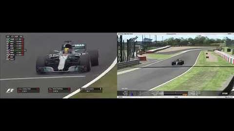 Rfactor 2 F1 2017 Mercedes W08 - Suzuka pole lap