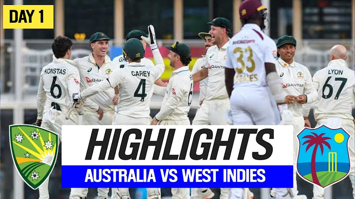 AUSTRALIA vs WEST INDIES 2nd TEST DAY 1 MATCH Full HIGHLIGHTS 2025 || AUS VS WIN 2025