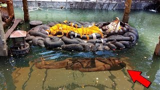 इस मंदिर के तालाब के ऊपर है भगवान विष्णु की मूर्ति लेकिन पानी में नज़र आती है शिव की आकृति