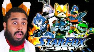 First Time Playing Star Fox Assault!