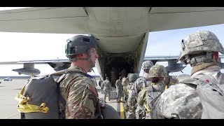 Day Night Airborne Static Jump at Wright-Patterson AFB