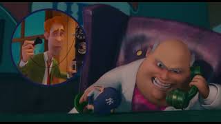 Everyone’s Hero (2006) - Lefty And Mr Cross Chatting On The Phone Scenes