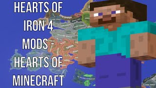Hearts of Iron 4 Mods - Hearts Of Minecraft (Minecraft HOI4 Mod)