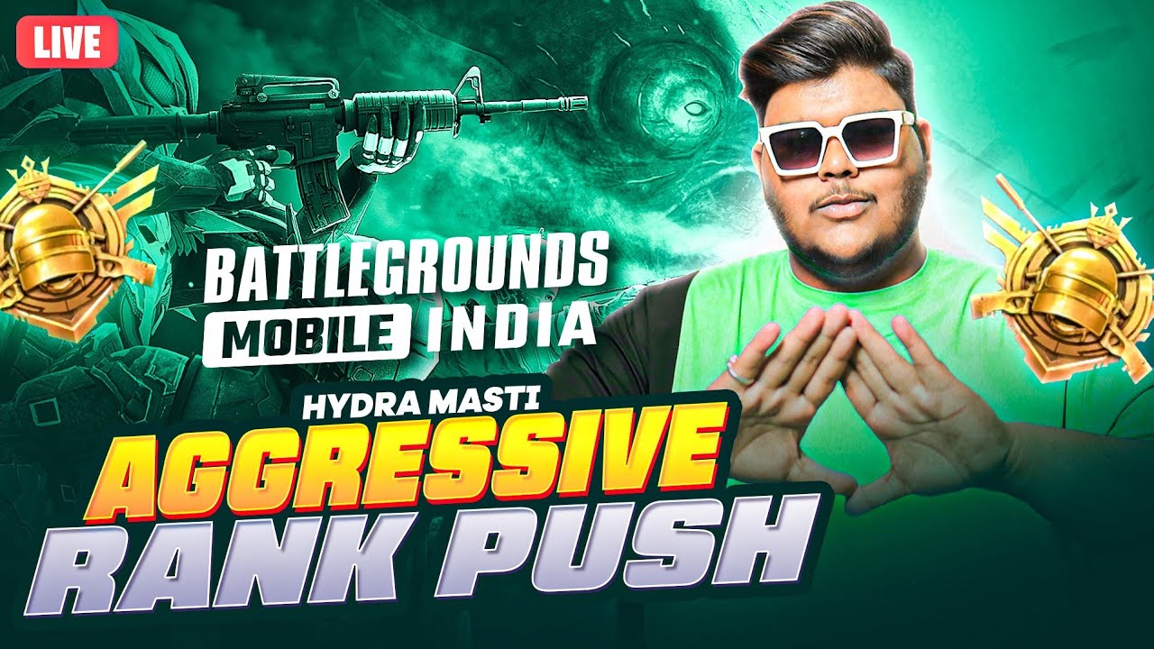🇮🇳 QUALIFIED FOR BGIS ROUND 3 🐉🧡 | CONQUEROR RANK PUSH | BGMI LIVE ...