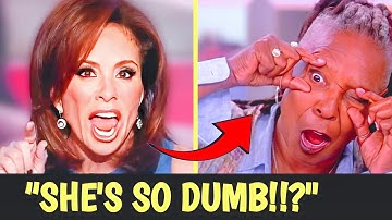 Judge Jeanine Totally DEMOLISH the View Host Whoopi Goldberg
