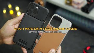 3-IN-1 INTEGRATED PHONE CASE.