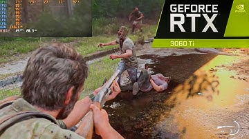 The Last of Us Remake PC : RTX 3060ti 8GB ( 1440p Graphics DLSS On ) / 9600K NON OC |  Patch 1.0.4.1