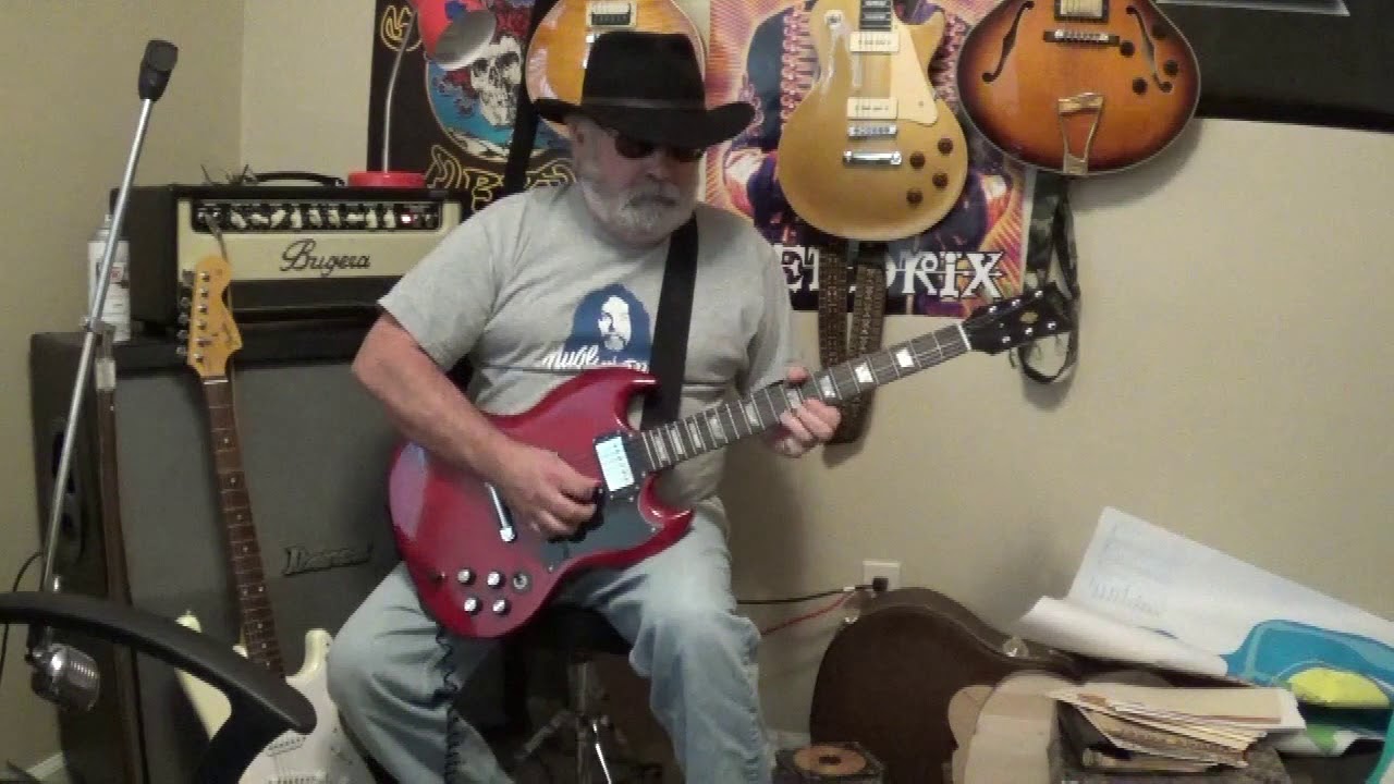 Slow Blues Rock Jam with 4T5Mag