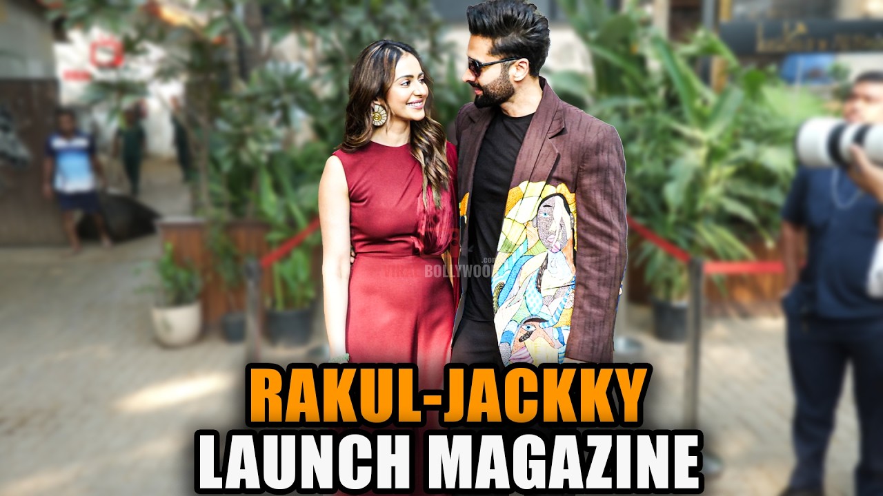 Rakul Preet Singh & Jackky Bhagnani Attend Society Interiors & Design Magazine Event
