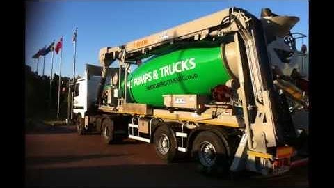 DE BUF CONCRETE MIXER TRAILER WITH CONVEYOR BELT